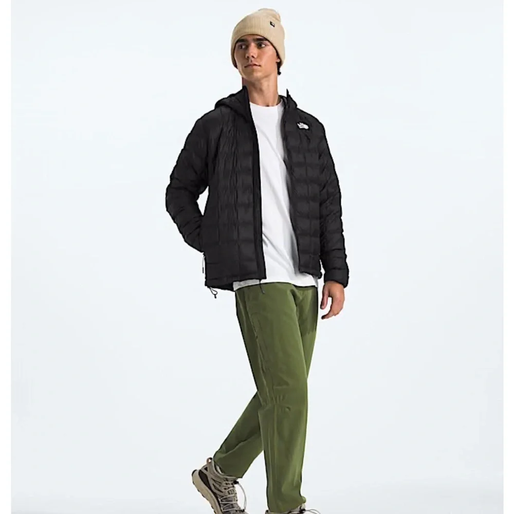 The North Face black zip